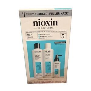 Nioxin Scalp + Hair Thickening System 3 KIT (Full Size) New In Box